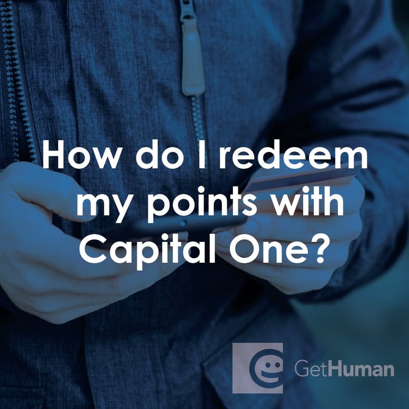 How Do I Redeem My Points with Capital One?