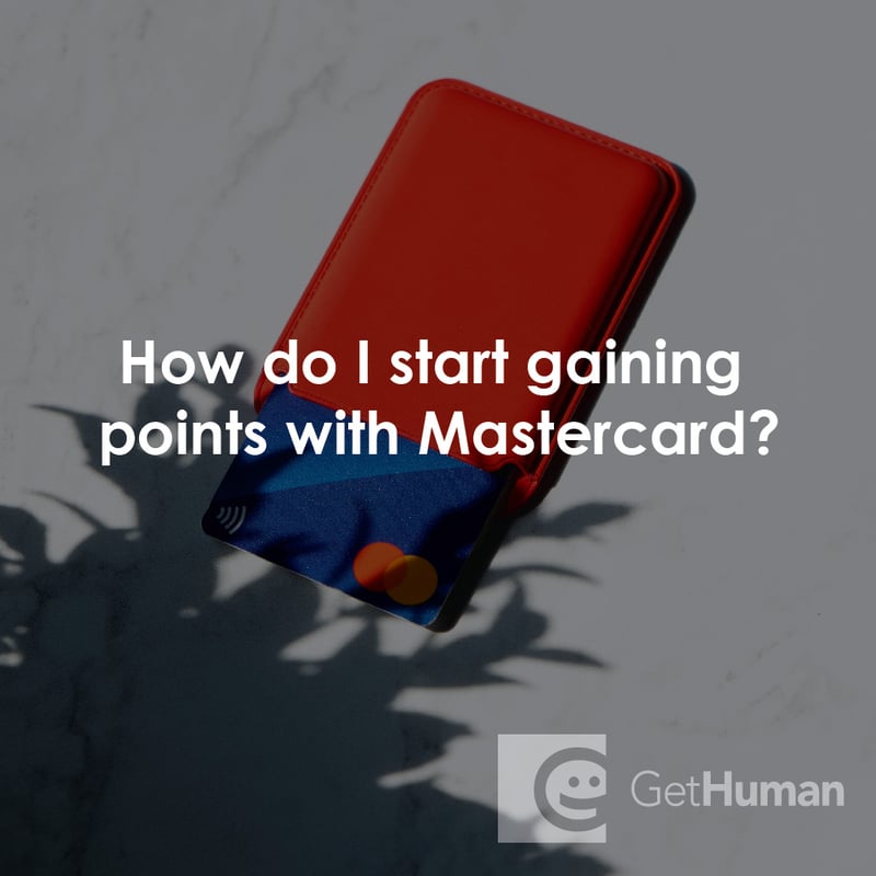 How Do I Start Gaining Points with MasterCard?