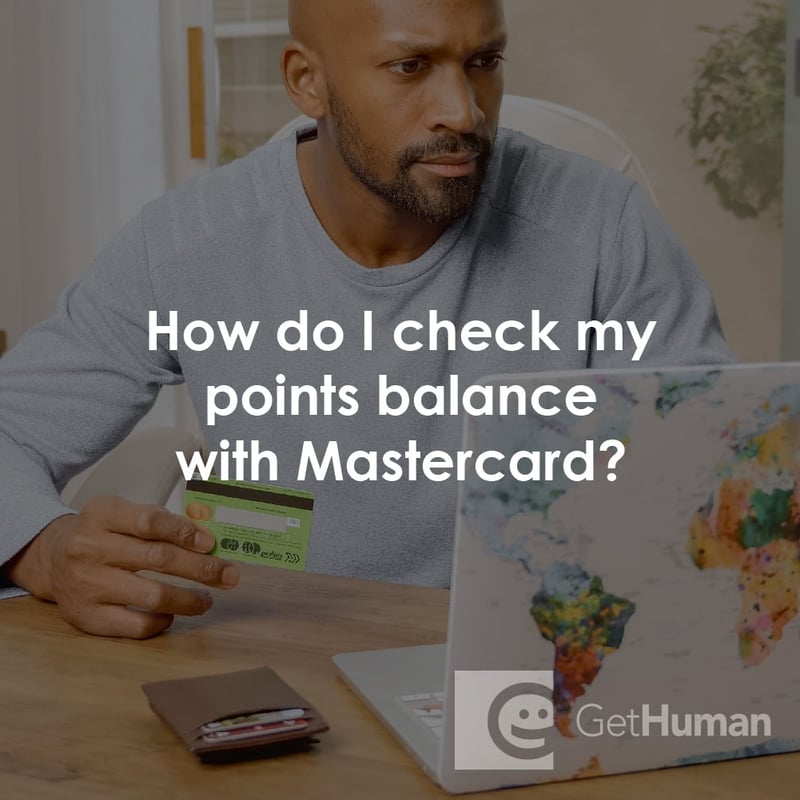 How Do I Check My Points Balance with MasterCard?