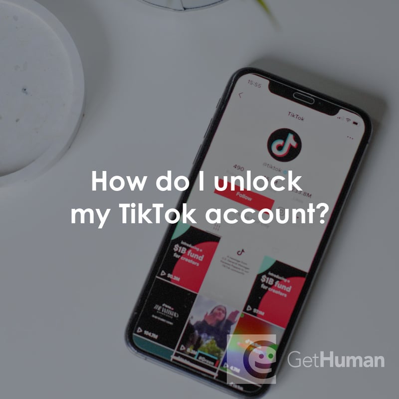 How Do I Unlock My TikTok Account?