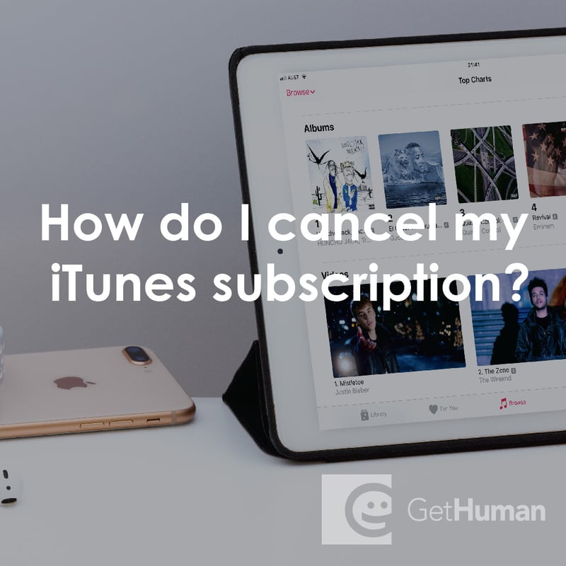 How Do I Cancel My iTunes Subscription?