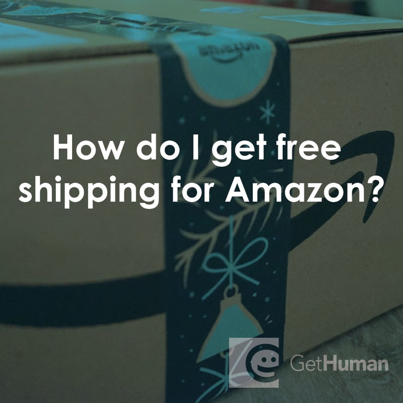 How Do I Get Free Shipping for Amazon?