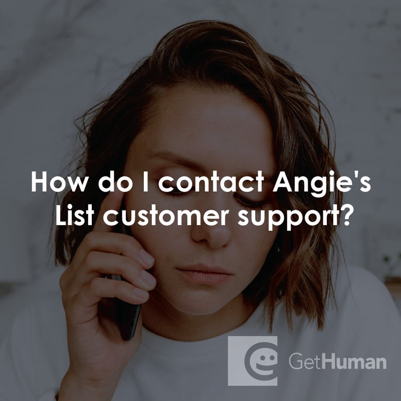 How Do I Contact Angie's List Customer Support?