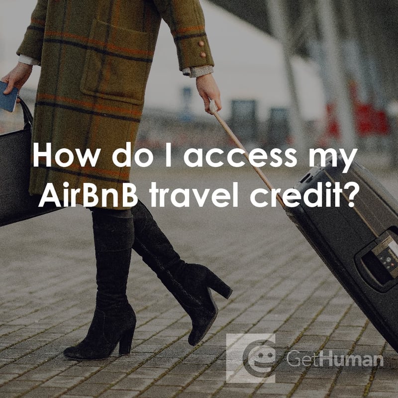 How Do I Access My AirBnB Travel Credit?