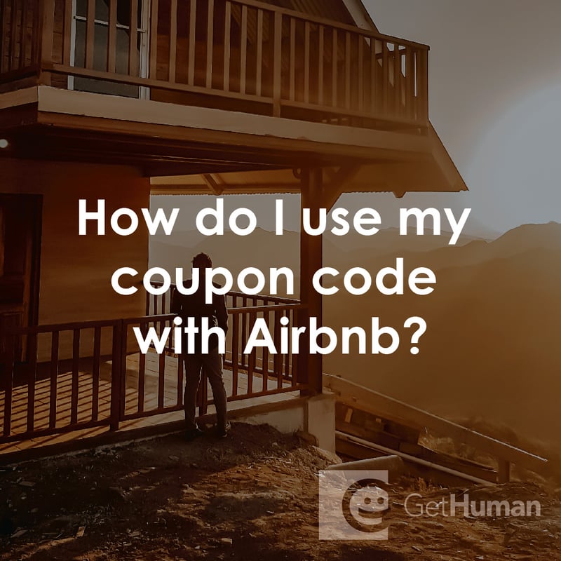 How Do I Use My Coupon Code with AirBnB?