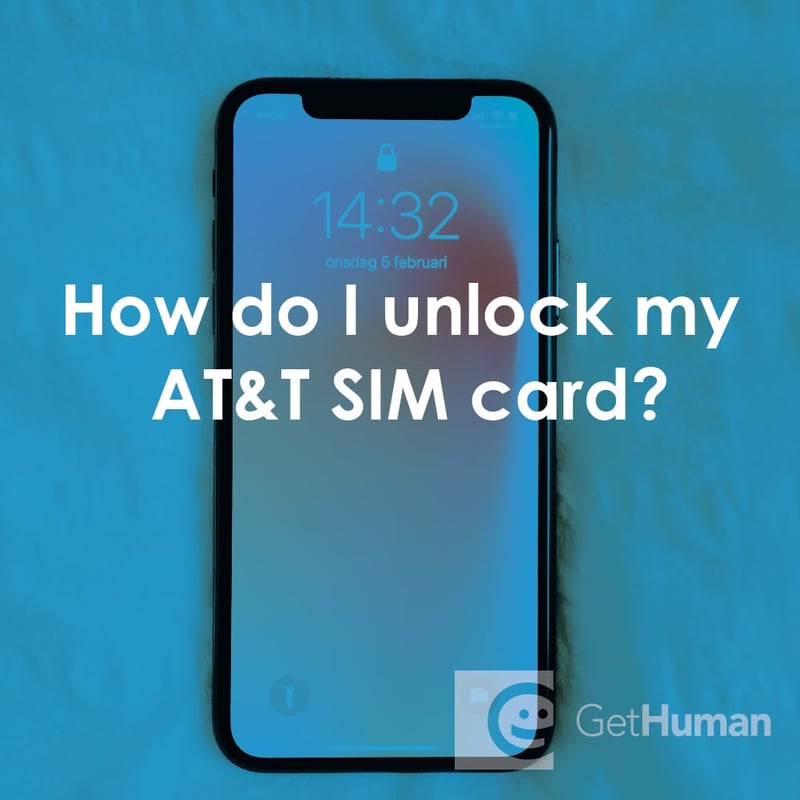 How Do I Unlock My AT&T Sim Card?