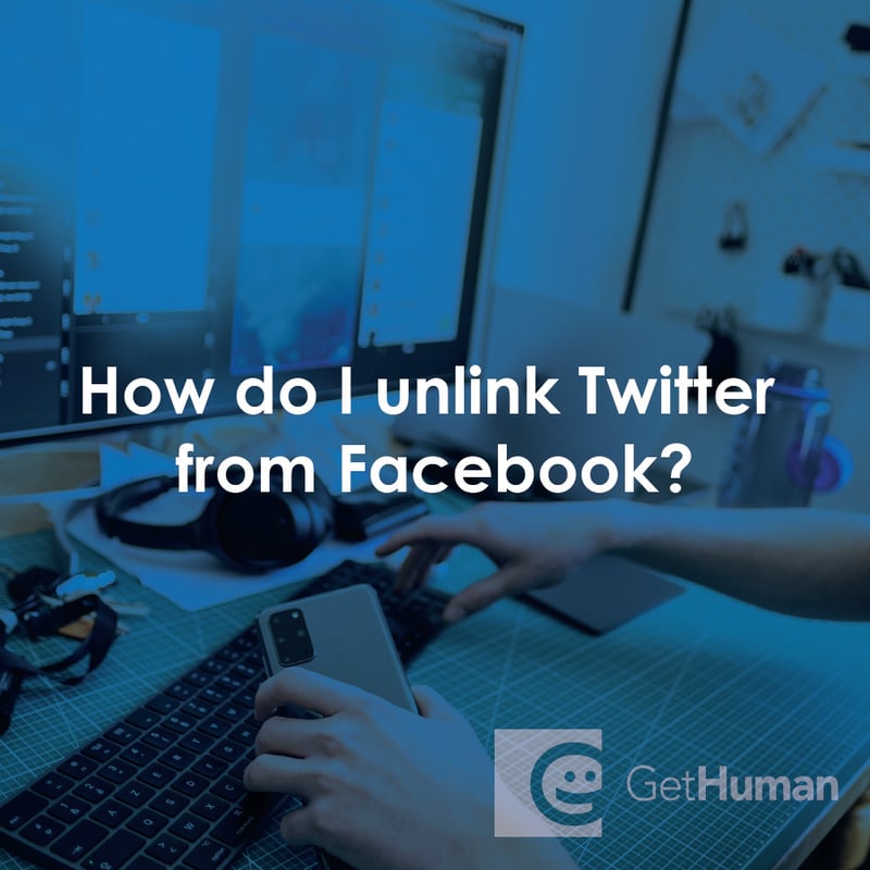 How Do I Unlink Twitter from Facebook?