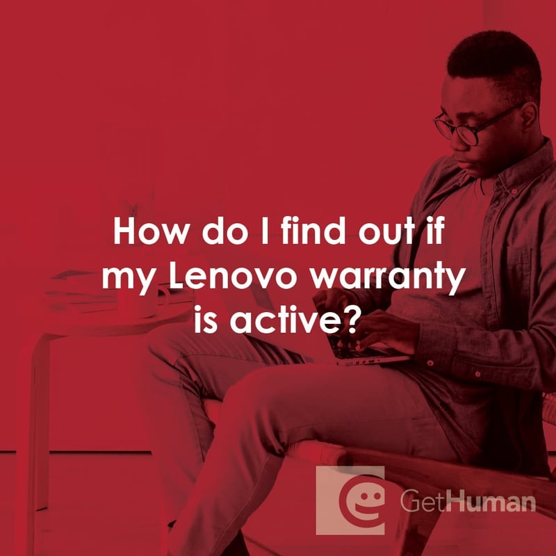 How Do I Find Out If My Lenovo Warranty Is Active?