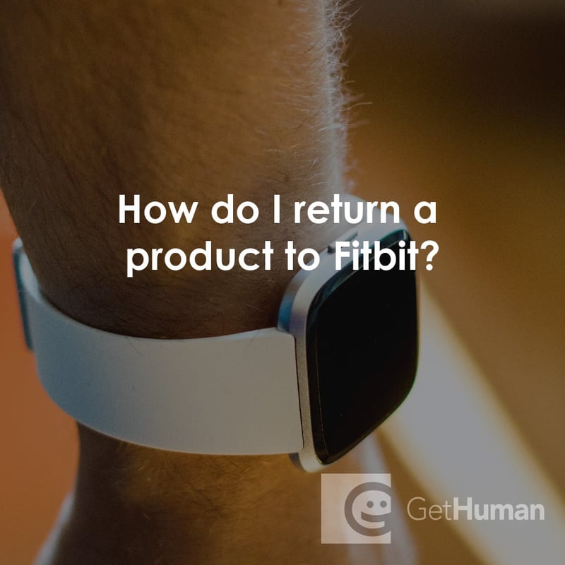 How Do I Return a Product to Fitbit?