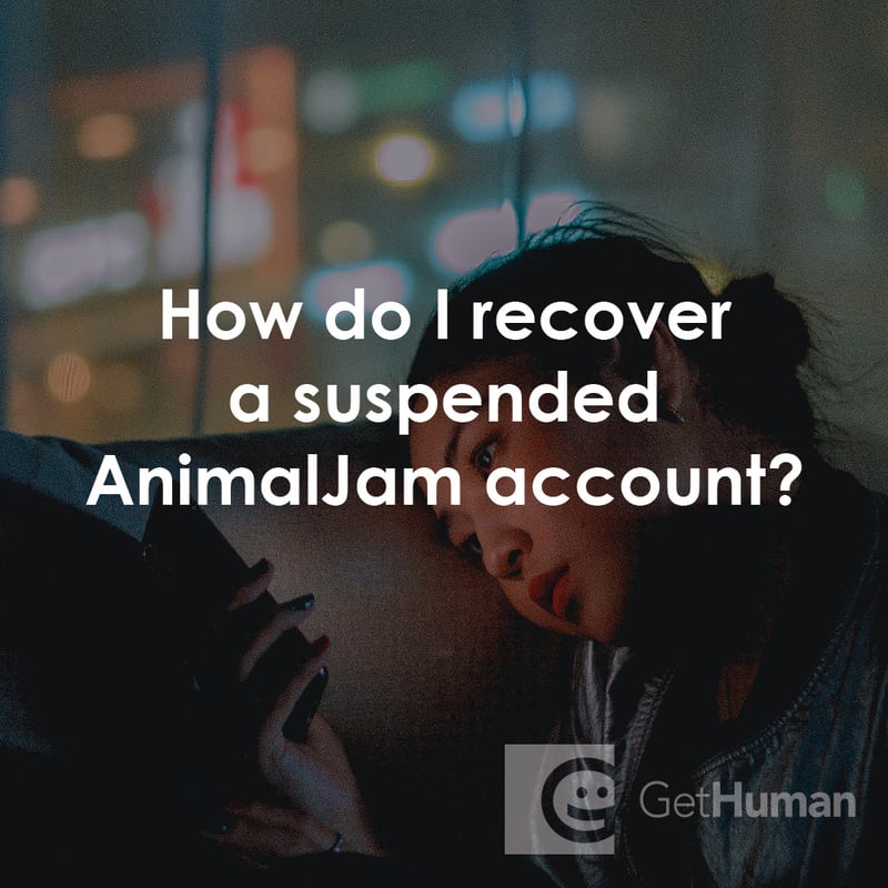How Do I Recover a Suspended Animaljam Account?
