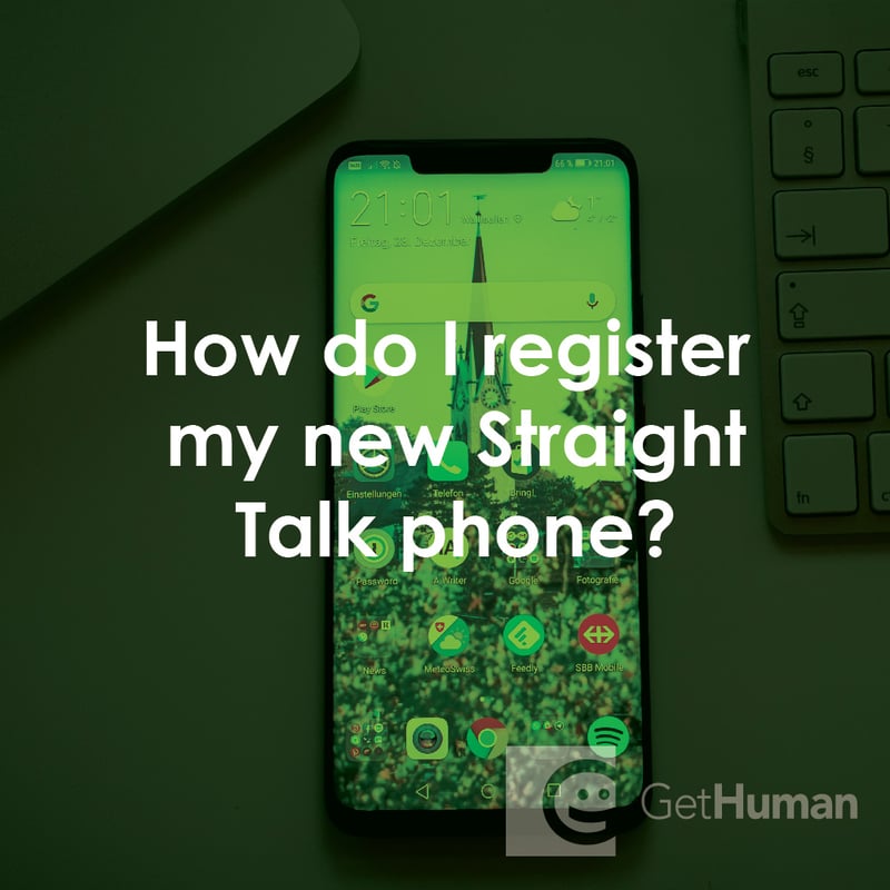 How Do I Register My New Straight Talk Phone?