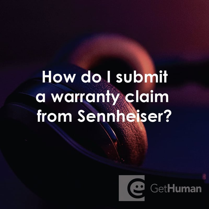 How Do I Submit a Warranty Claim from Sennheiser?