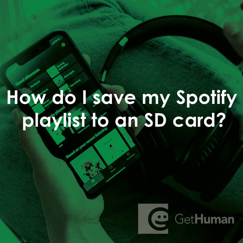 How Do I Save My Spotify Playlist to an Sd Card?
