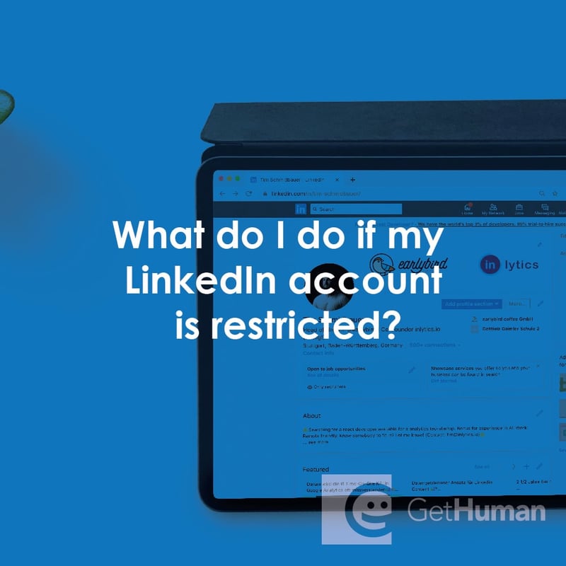 What Do I Do If My LinkedIn Account Is Restricted?
