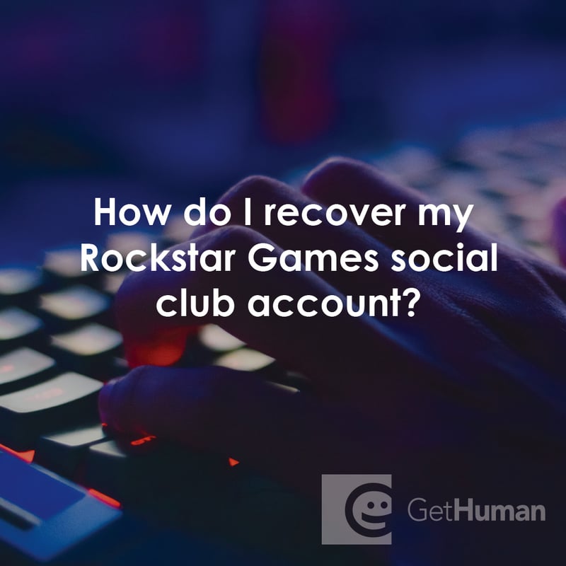 How Do I Recover My Rockstar Games Social Club Account?