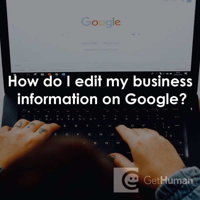 How Do I Edit My Business Information on Google?