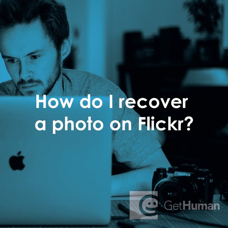 How Do I Recover a Photo on Flickr?
