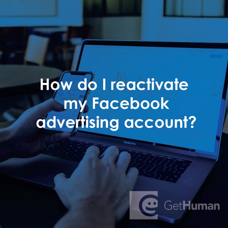 How Do I Reactivate My Facebook Advertising Account?