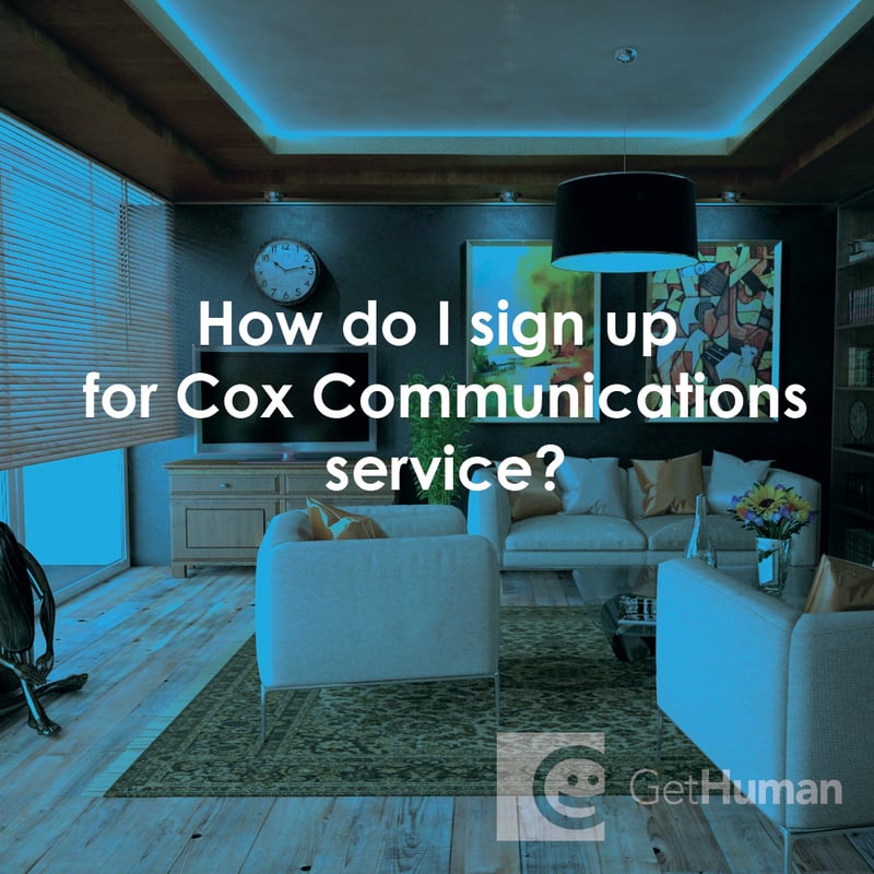 How Do I Sign Up for Cox Communications Service?