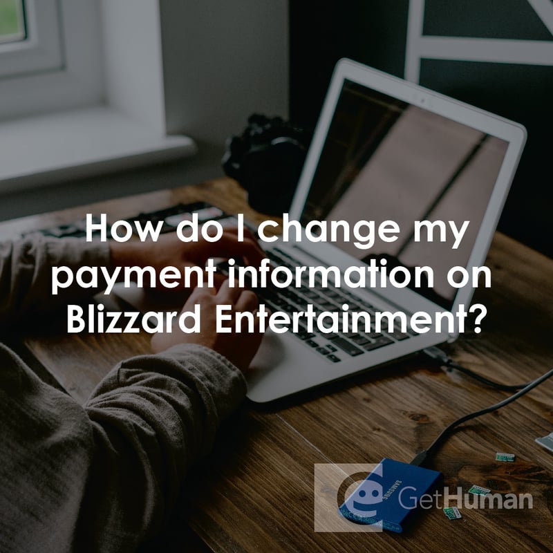 How Do I Change My Payment Information on Blizzard Entertainment?