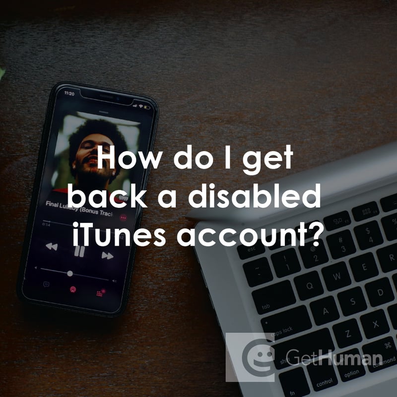 How Do I Get Back a Disabled Itunes Account?