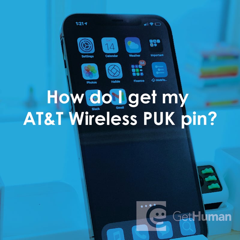 How Do I Get My AT&T Wireless Puk Pin?
