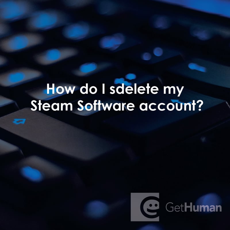How Do I Delete My Steam Software Account?