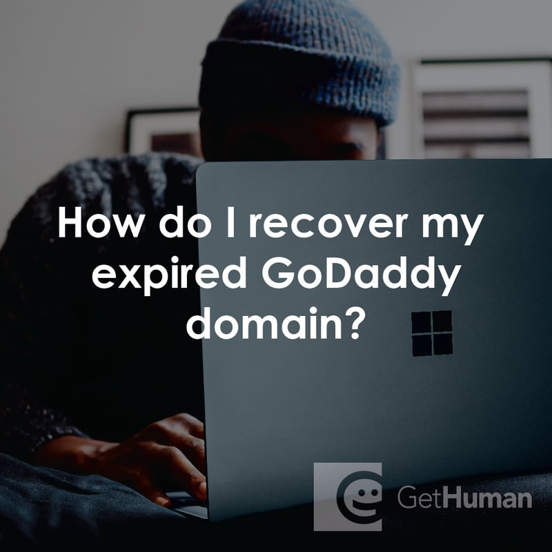 How Do I Recover My Expired Godaddy Domain?
