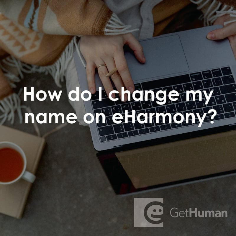 How Do I Change My Name on eHarmony?
