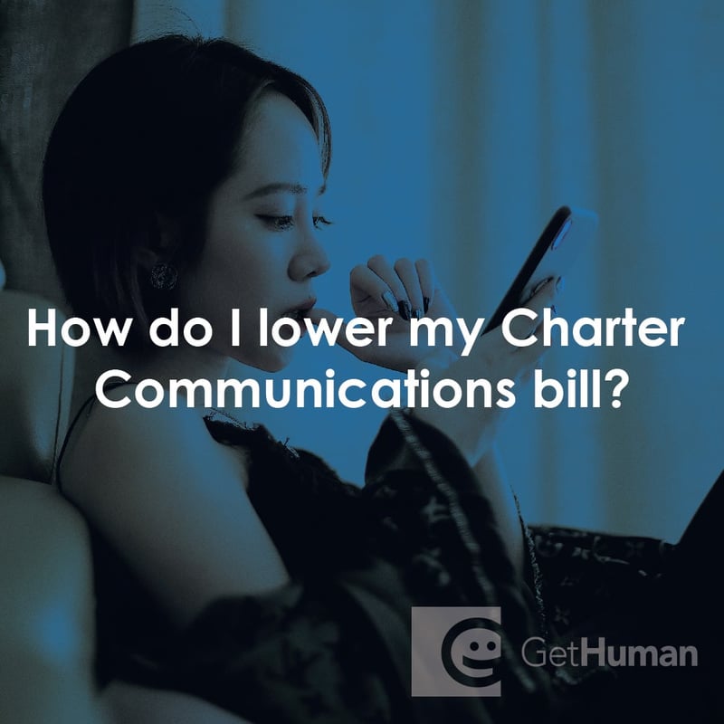 How Do I Lower My Charter Communications Bill?
