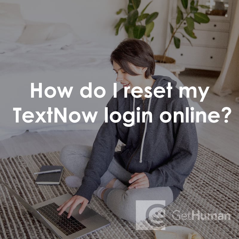 How Do I Reset My TextNow Login Online?