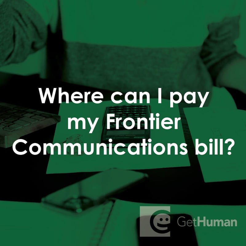 Where Can I Pay My Frontier Communications Bill?