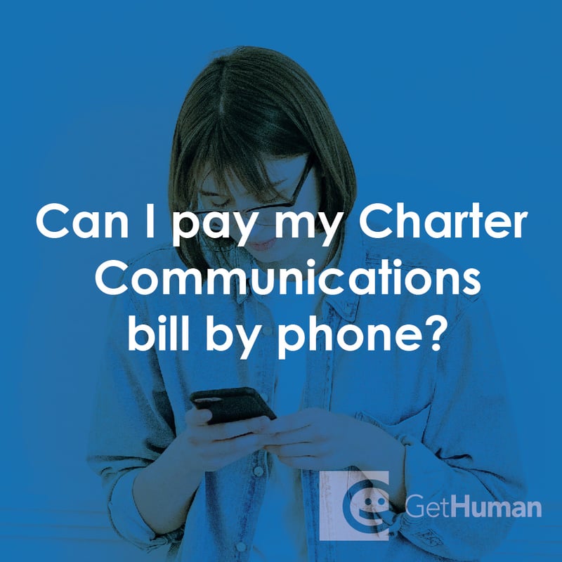 Can I Pay My Charter Communications Bill by Phone?