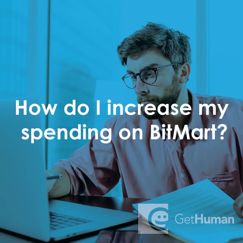 How Do I Increase My Spending on BitMart?