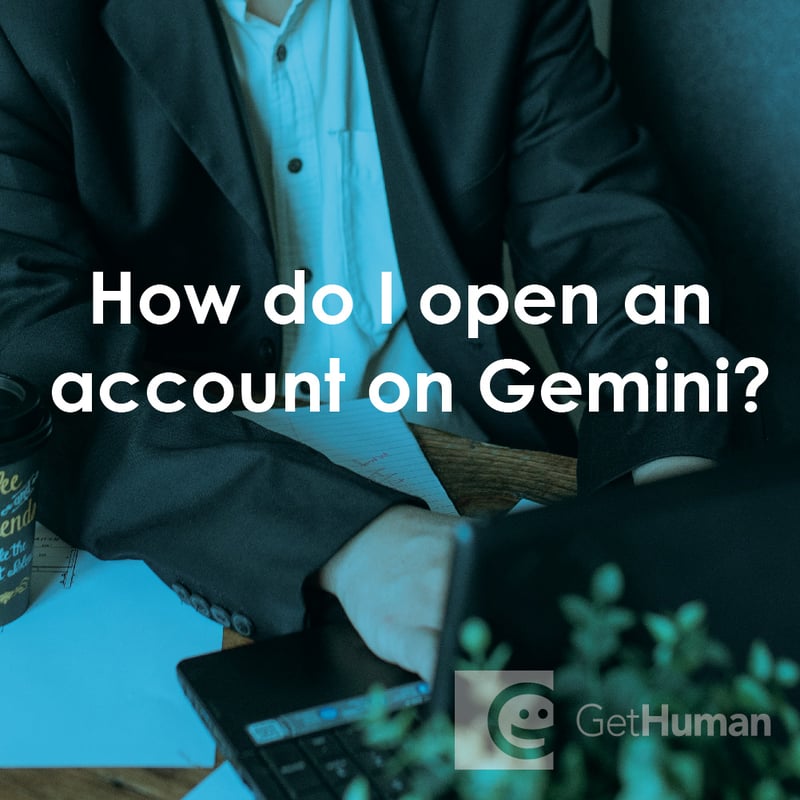 How Do I Open an Account on Gemini?