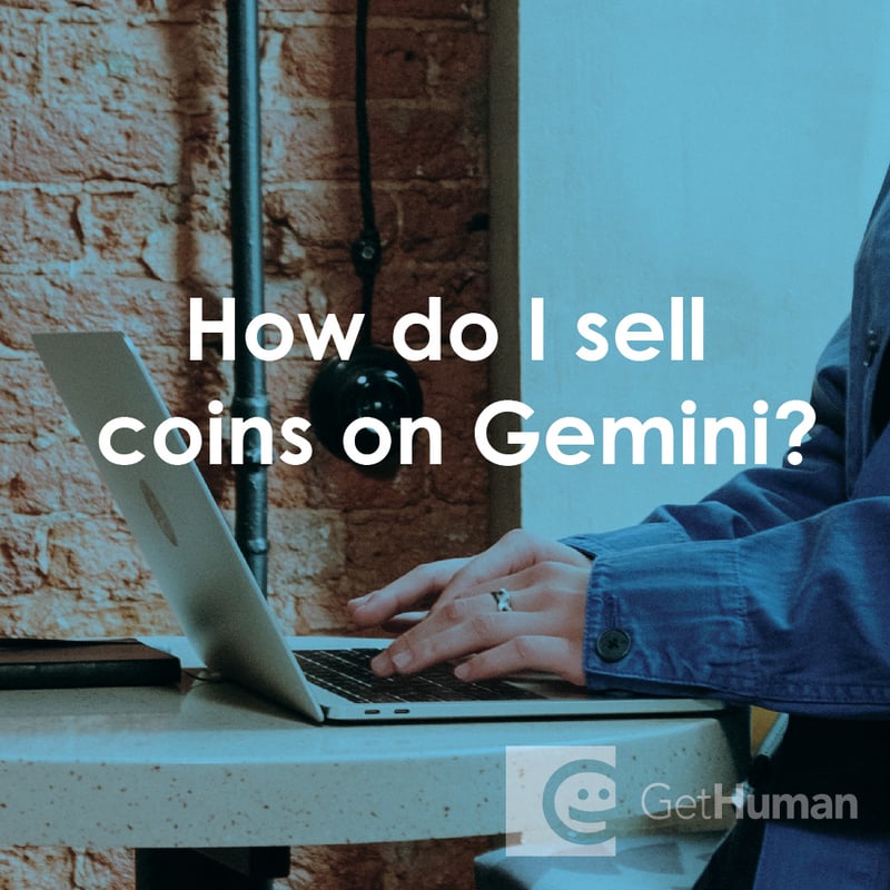 How Do I Sell Coins on Gemini?