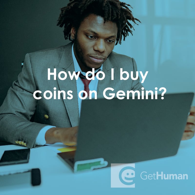 How Do I Buy Coins on Gemini?