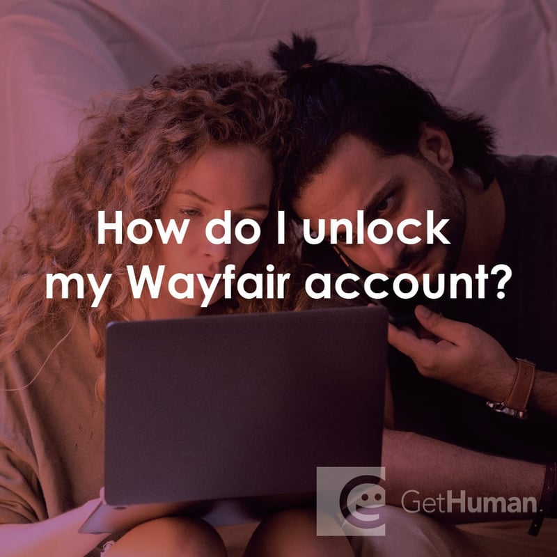 How Do I Unlock My Wayfair Account?