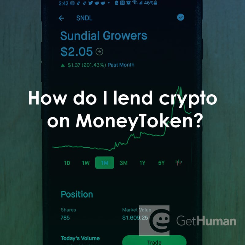 How Do I Lend Crypto on MoneyToken?