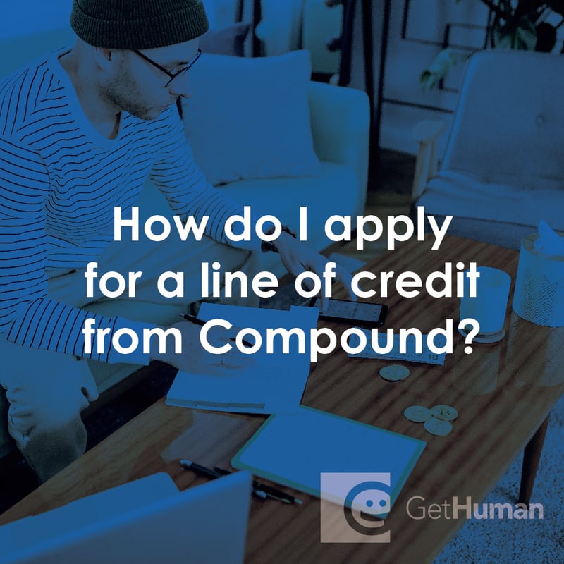 How Do I Apply for a Line of Credit from Compound?