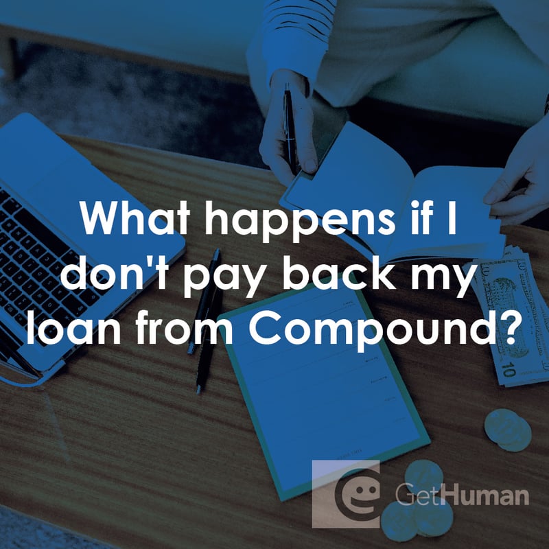 What Happens If I Don't Pay Back My Loan from Compound?