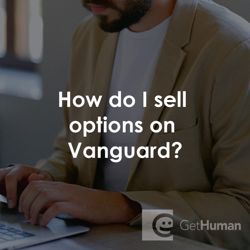 How Do I Sell Options on Vanguard?