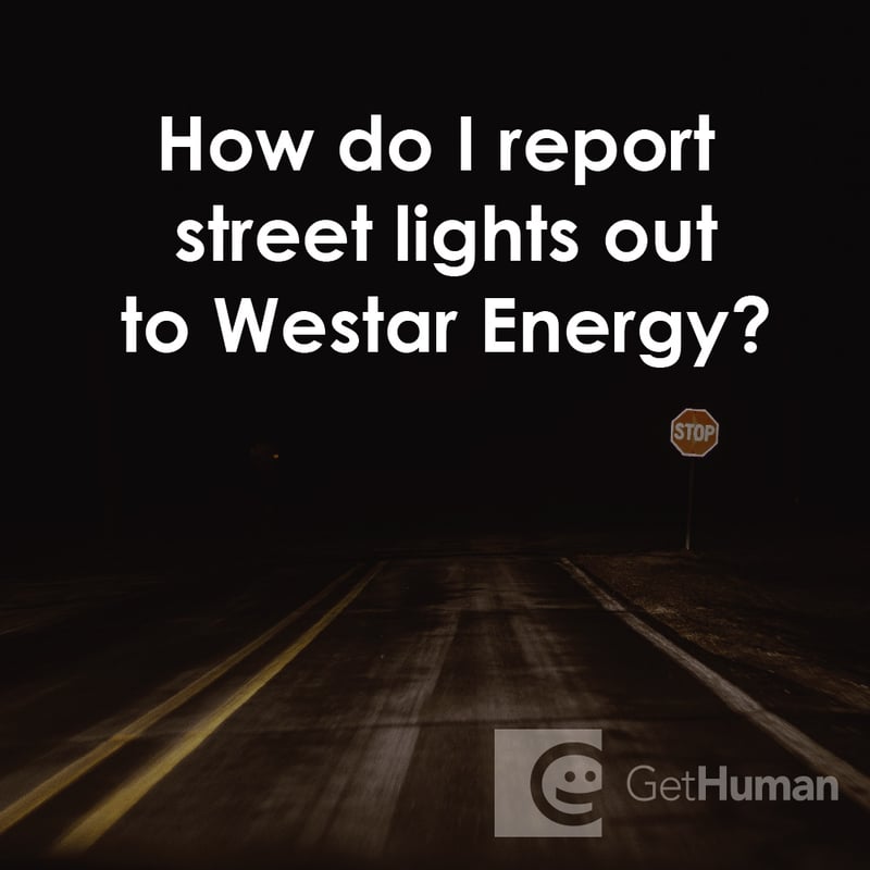 How Do I Report Street Lights Out to Westar Energy?