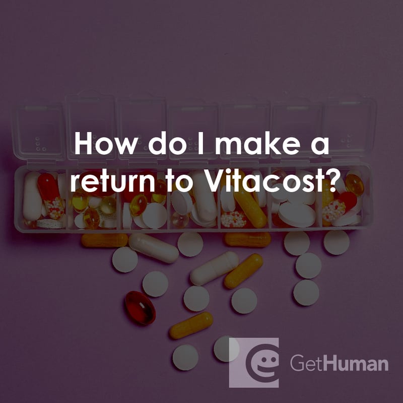 How Do I Make a Return to Vitacost?