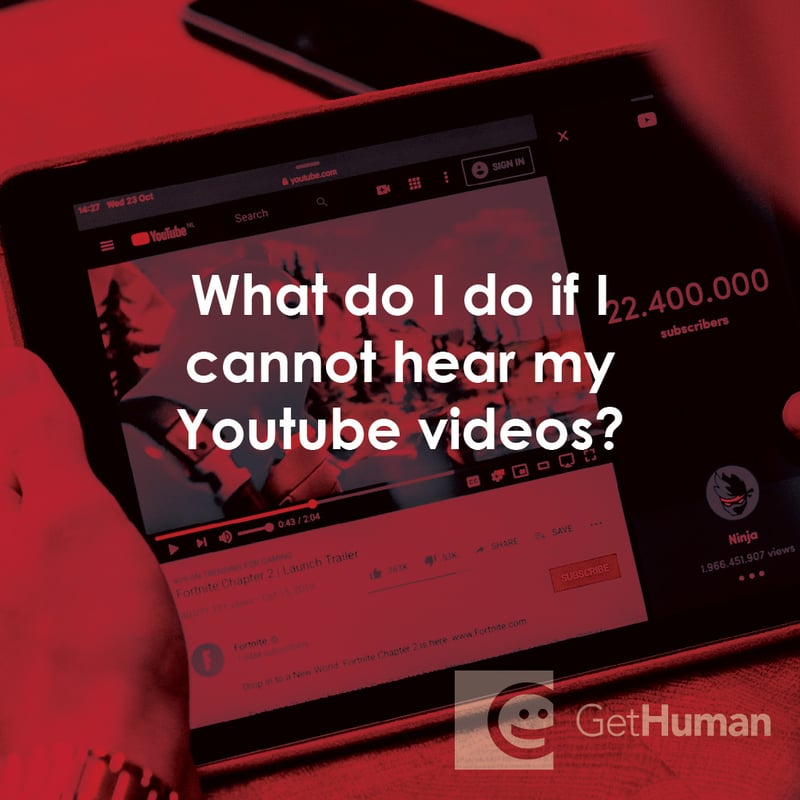 What Do I Do If I Cannot Hear My YouTube Videos?