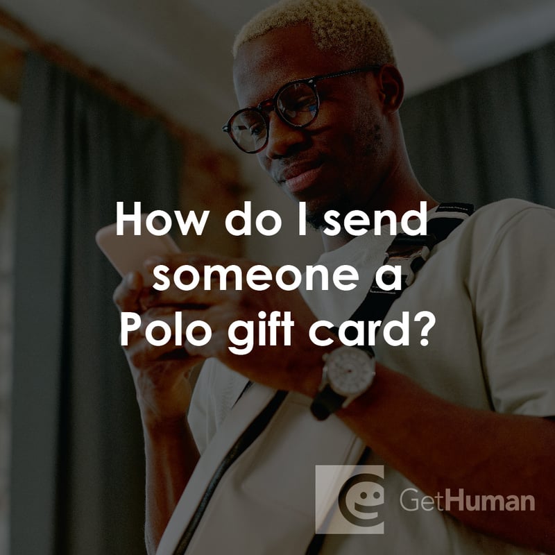 How Do I Send Someone a Polo Gift Card?
