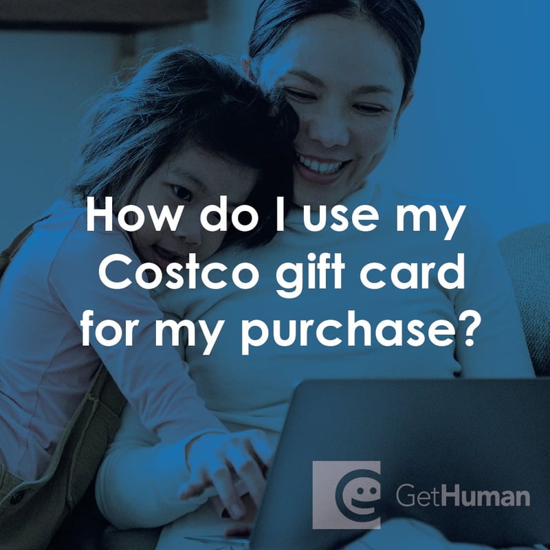 How Do I Use My Costco Gift Card for My Purchase?