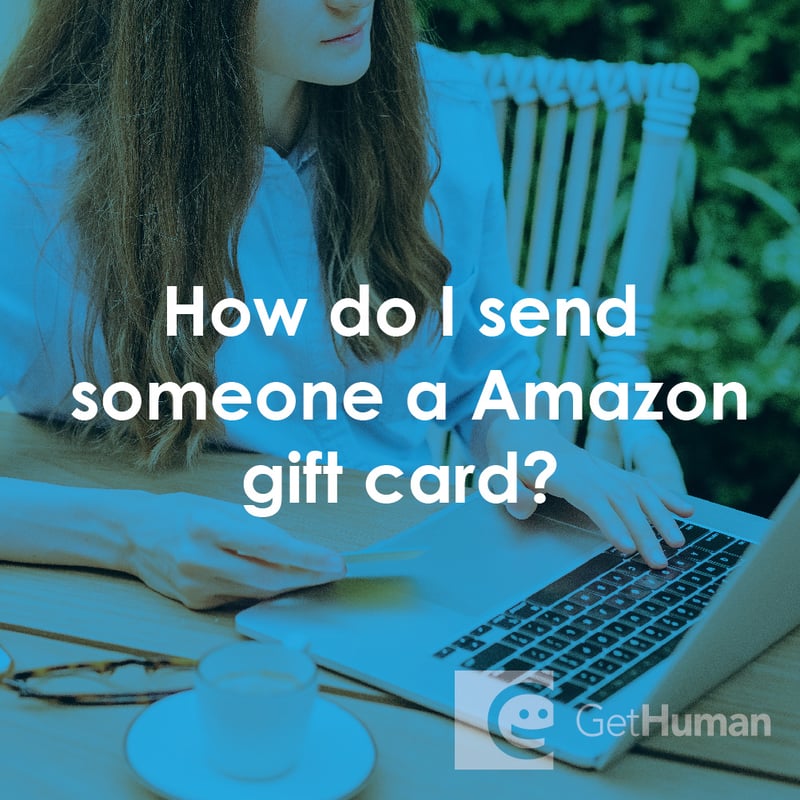 How Do I Send Someone an Amazon Gift Card?