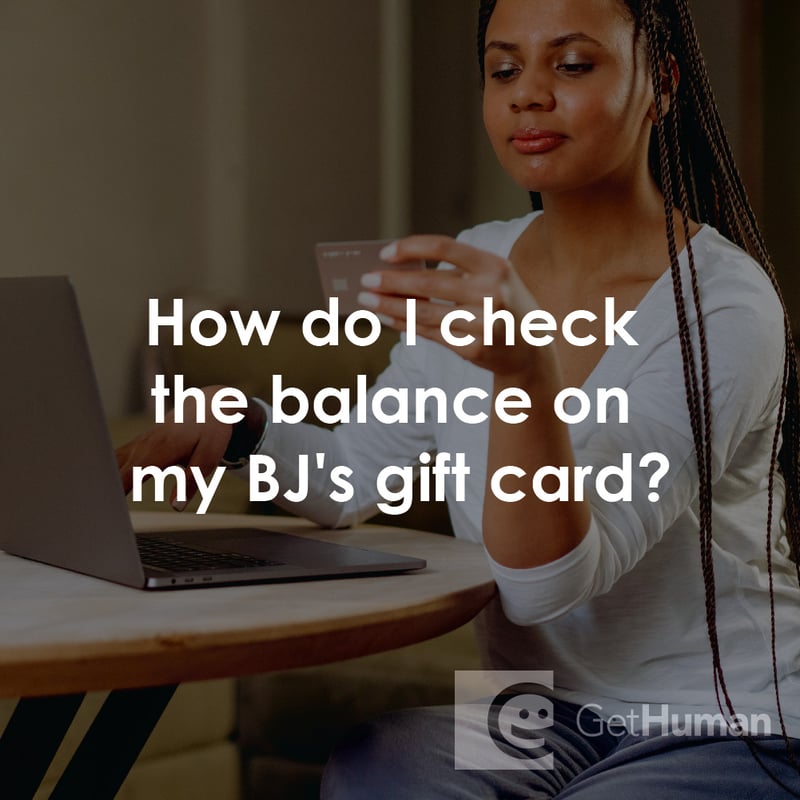 How Do I Check the Balance on My Bj’s Gift Card?