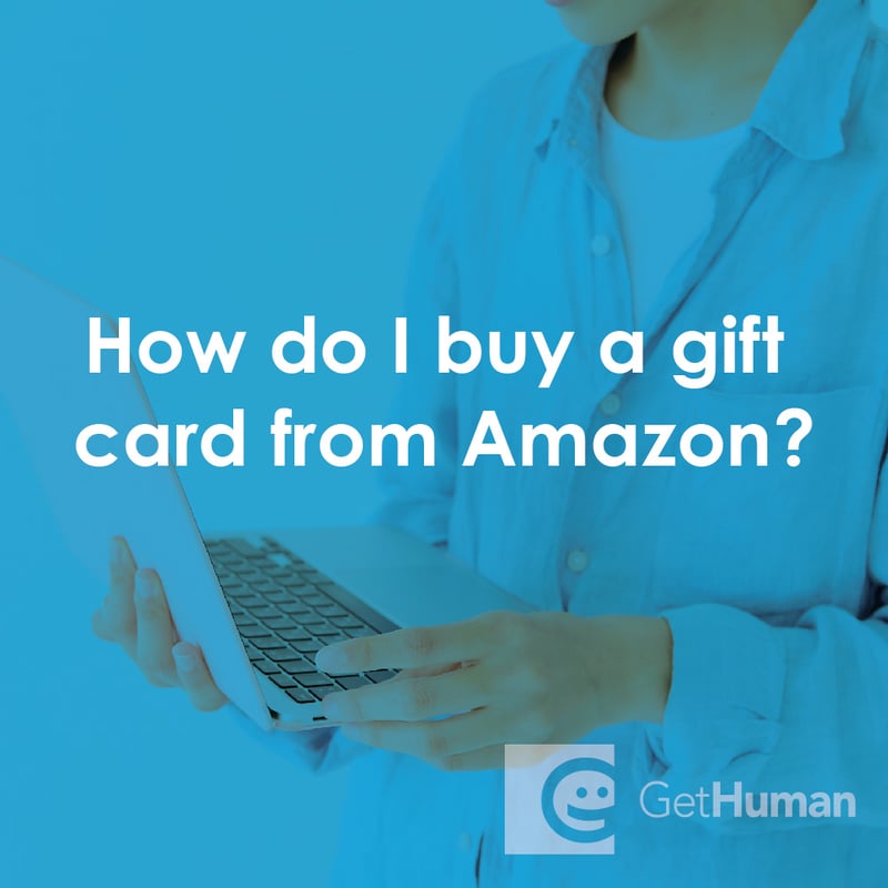 How Do I Buy a Gift Card from Amazon?